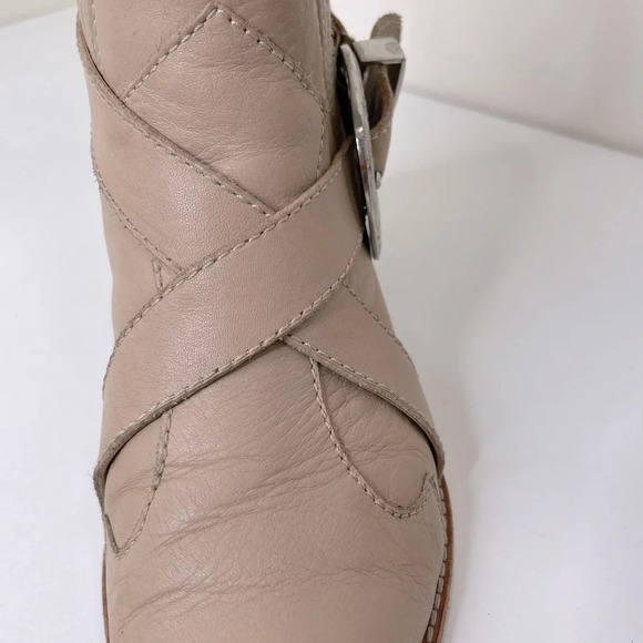 Spell Mystic Ankle Boots western buckle boho distressed Yellowstone event - Picture 13 of 14